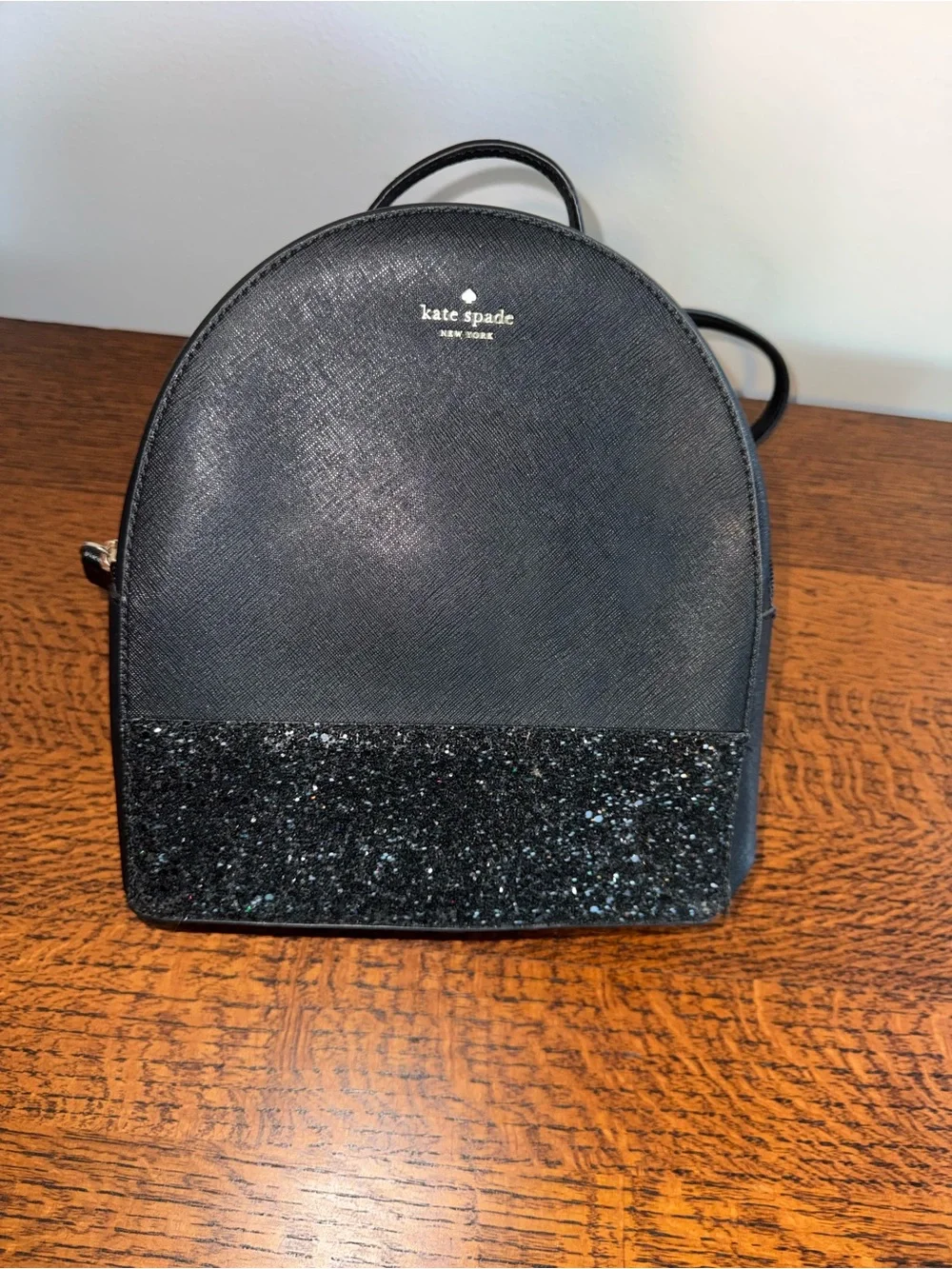 NWOT Kate Spade Greta Court Sammi Mini Backpack with Glitter Trim